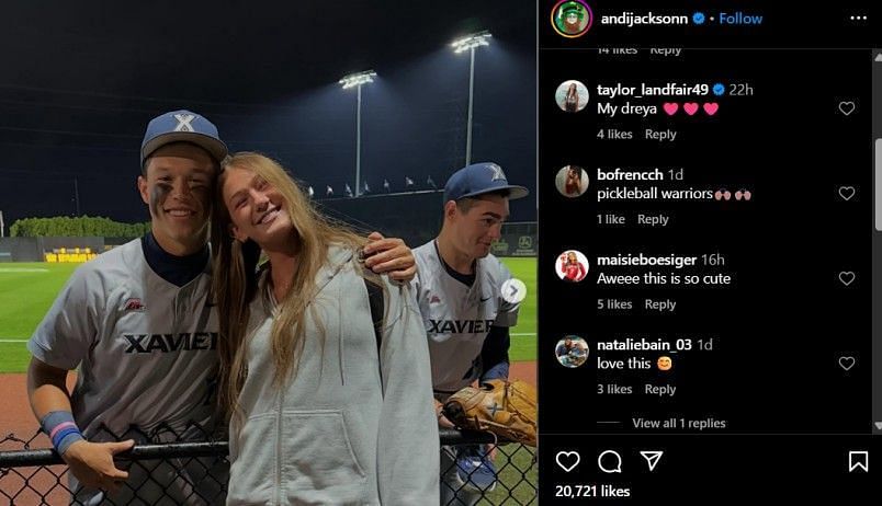 Screenshot of Andi Jackson's Instagram post (@andijacksonn/ig)